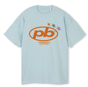 PB MISFITS BABYBLUE VINTAGE TEE