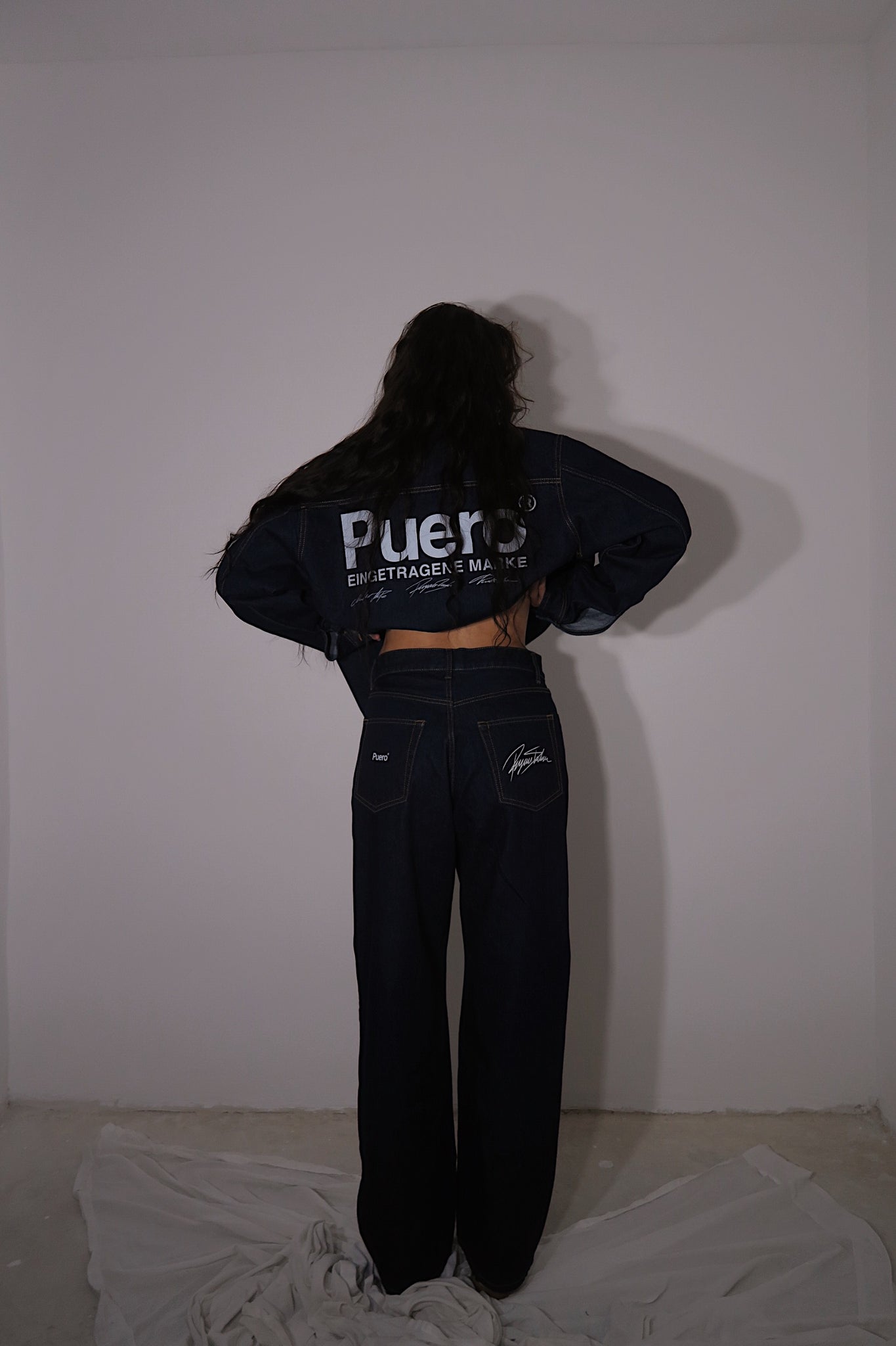 PUERO TRADEMARK –  UNISEX Loose Fit Jeans (14oz, Bio, Portugal)