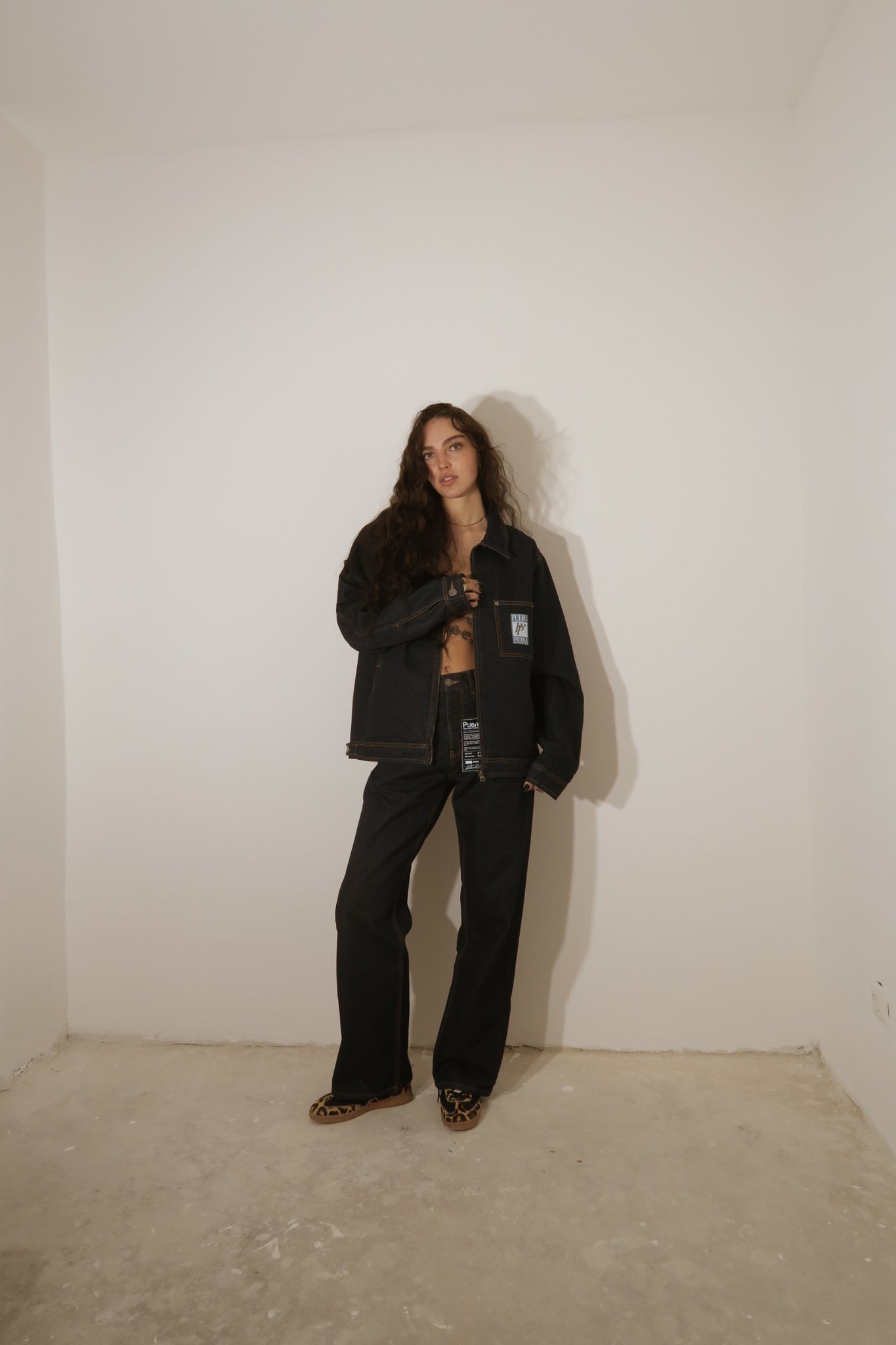 PUERO TRADEMARK –  UNISEX Loose Fit Jeans (14oz, Bio, Portugal)