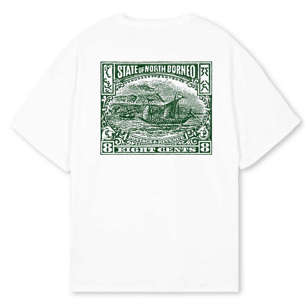 BORNEO POSTAGE TEE