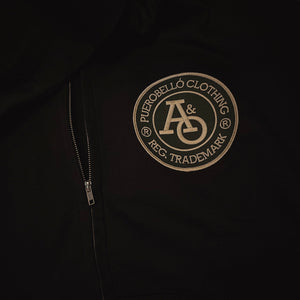 BLACK HEAVY ZIPPER